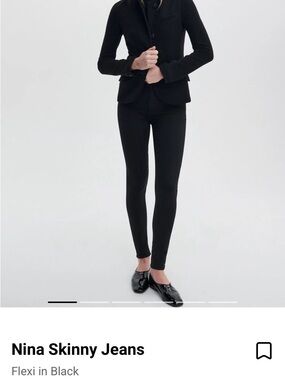 Rag & Bone Nina Skinny Jeans - Black